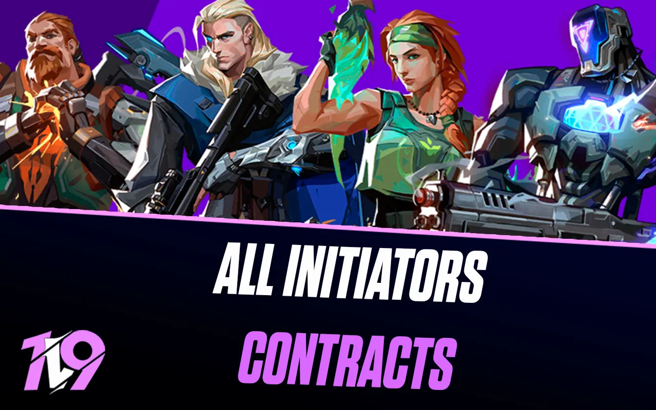 All Initiator Agent Contracts In Valorant